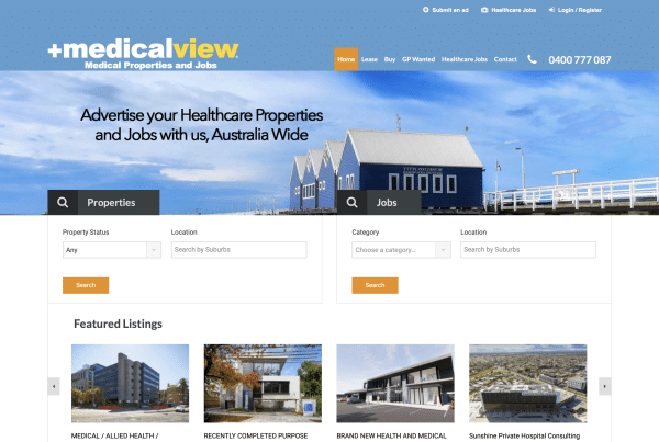 MedicalView Website