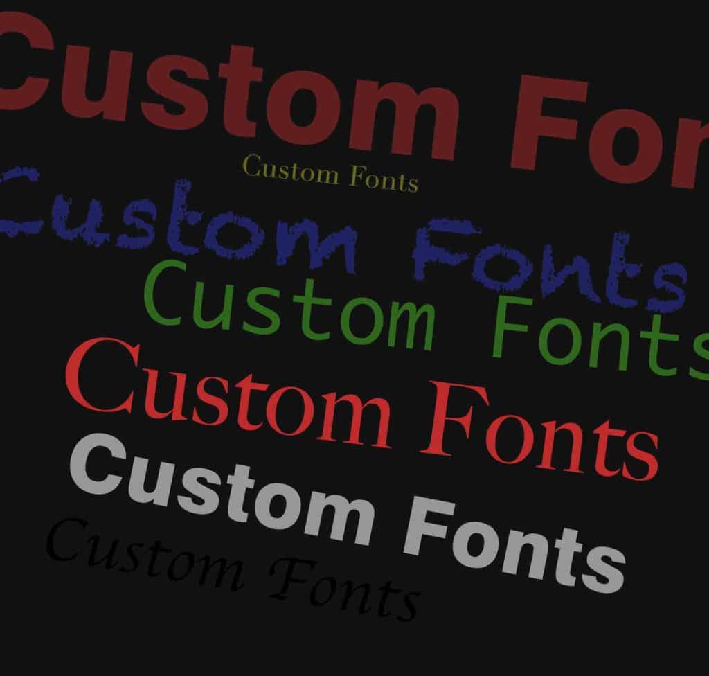 Customized Font Adding Custom Fonts to Shopify • Design Box Digital