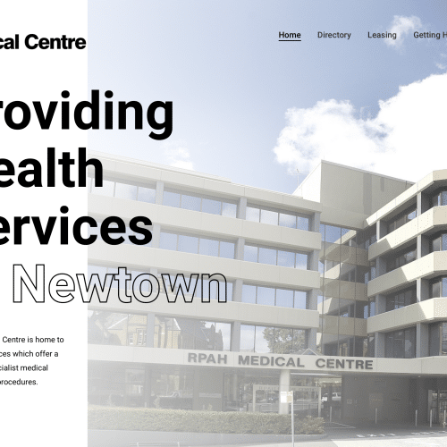 Medical Web Site Design