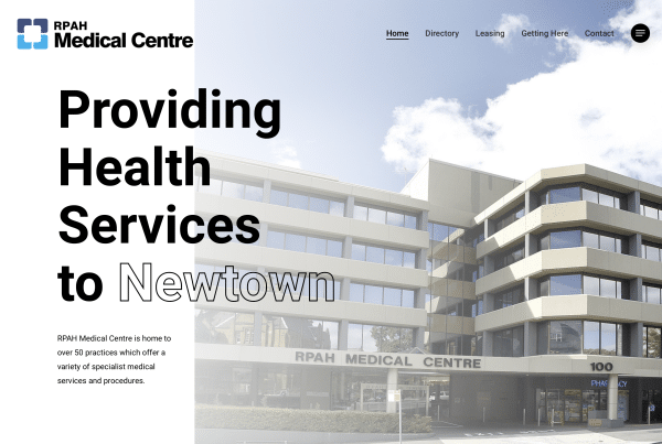 Medical Web Site Design
