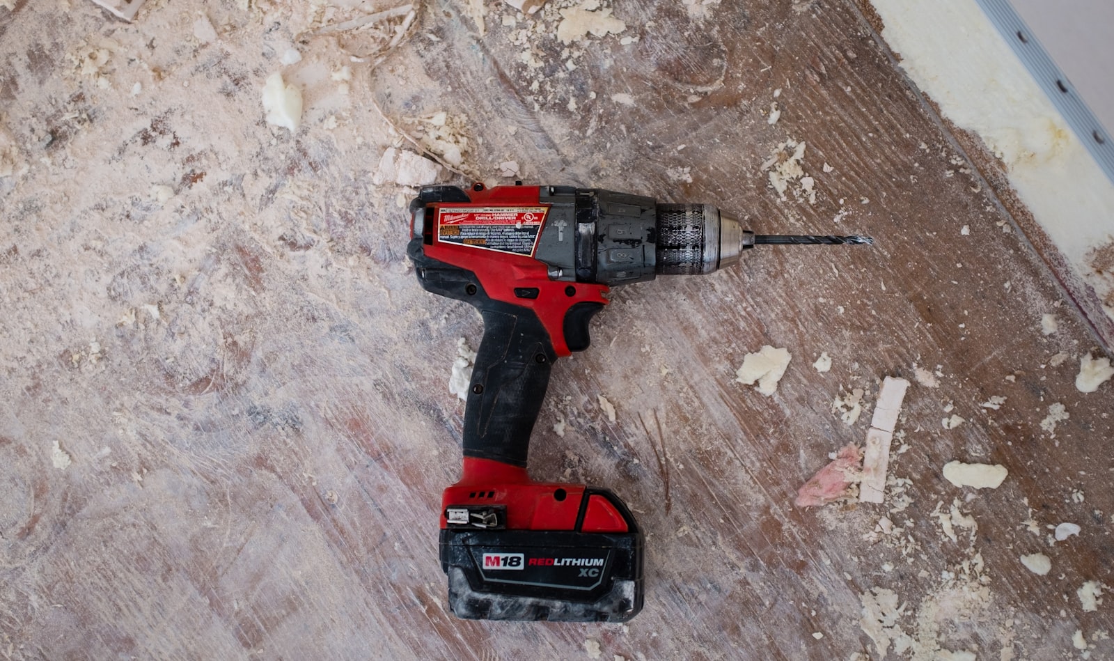 tools on a workbench at a job site